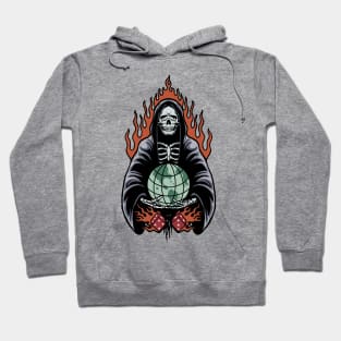 domination grim reaper Hoodie